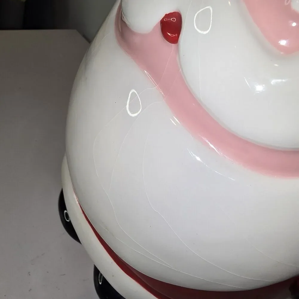 2006 Boston Warehouse Santa’s Bake shop 3 Qts Cookie Jar